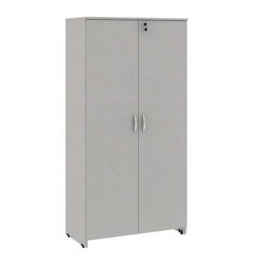 Imagem de armário de escritório new city 2 pt cinza 160 cm