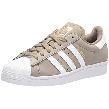 Imagem de adidas Originals Tênis masculino Superstar Legacy, Orbit verde/branco/dourado metálico, 4