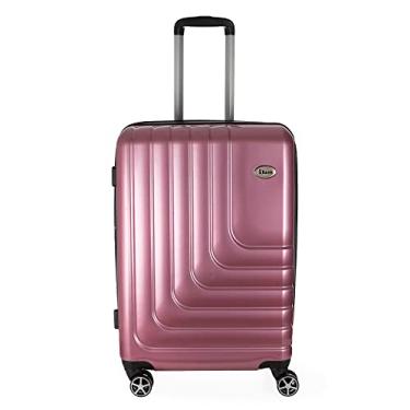 Imagem de MALA DE VIAGEM GRANDE EXPANSÍVEL EM ABS IKA FLEX CADEADO TSA EMBUTIDO RODAS DUPLAS 360º ROSÊ