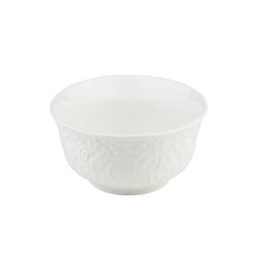 Imagem de Bowl De Porcelana New Bone Flowers Branco 12,5X6,5cm - Lyor