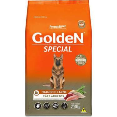 Imagem de Ração Golden Especial Frango E Carne Para Cães Adultos Premium Especia