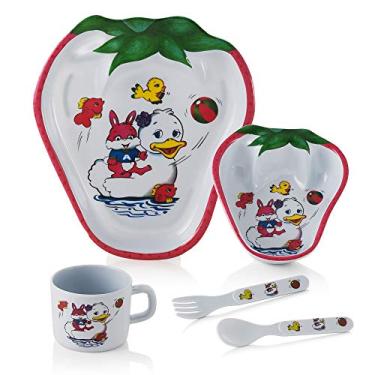 Imagem de Kit Prato Para Refeição Baby Style Morango
