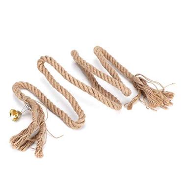 Imagem de Poleiro de pássaro, brinquedo prático e durável de corda para pássaros, adorável para brincar de escalada