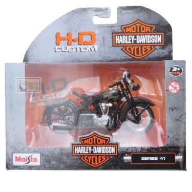 Imagem de Moto Harley Davidson - Hd Custom - 1/18 - Maisto