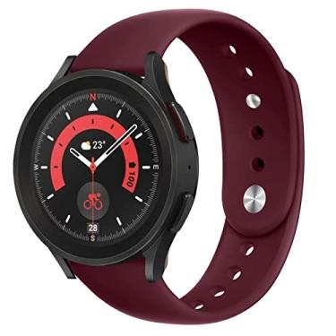 Imagem de Pulseira de substituição compatível com Samsung Galaxy Watch 46 mm de silicone Galaxy Watch 3,45 mm/S3 Frontier/Clássico, feminino e masculino