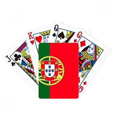 Imagem de DIYthinker Bandeira Nacional de Portugal Europa Country Poker Baralho Jogo de Mesa Presente