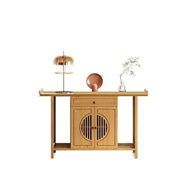 Imagem de Mesa de oferta de altar budista chinês, mesa de incenso, sala de estar familiar, mesa de incenso, armário rural do corredor médio, mesa de Buda moderna, mesa de deus da riqueza em estilo chinês, mesa de buda oferecendo, Tribu