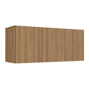 Imagem de Armário De Lavanderia Aéreo Multiuso 3 Portas Multimóveis Mp5041 Rustic Rustic