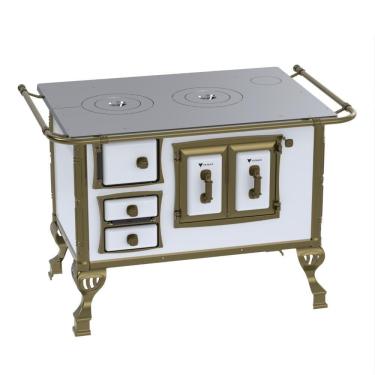 Imagem de Fogao a Lenha Venax n 2 Colonial Branco