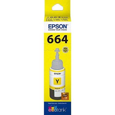 Imagem de Refil Tinta Epson T664420al Amarelo