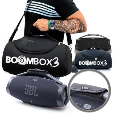 Imagem de Kit Bolsa Case Capa Bag Polo Culture Compatível com Jbl Boombox 3 2 + Protetor Alça E Ombro Exclusivo