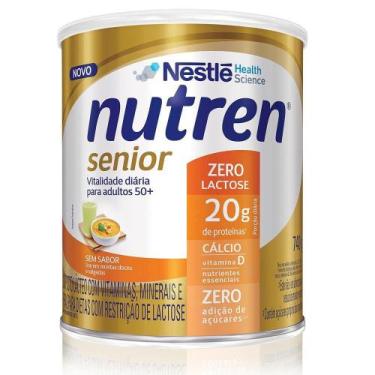 Imagem de Nutren Senior Pó Sem Sabor Zero Lactose 740G - Nestlé Health Science