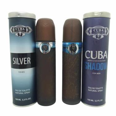 Imagem de Cuba Silver Masculino Importado +Cuba Shadow Importado 100ml - Cuba Pa