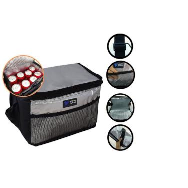 Imagem de Bolsa Térmica Marmita Freezer Cerveja Praia Viagem Com Alça