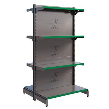 Imagem de Gôndola Fit Centro 1 Inicial 1,37m Farmácia Comercio - Amapá