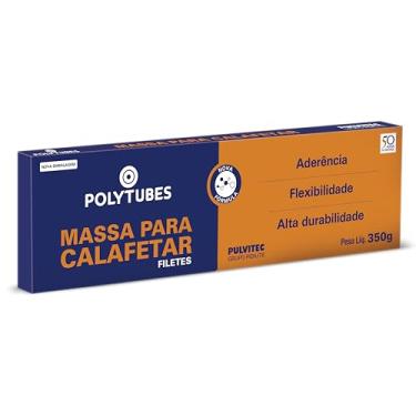 Imagem de Massa Para Calafetar Filete 12X350Gr, Pulvitec 405765, Branco