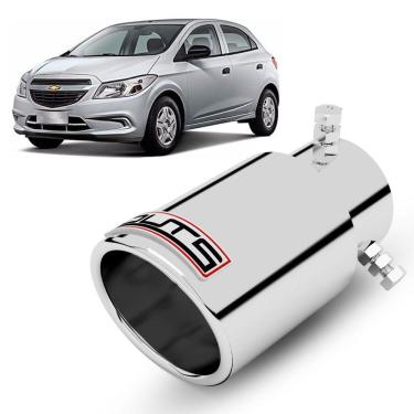 Imagem de Ponteira De Escapamento Chevrolet Onix 2013 Até 2019 Top
