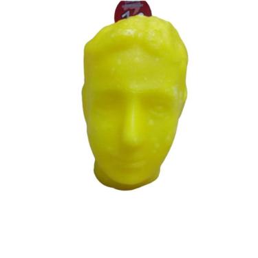 Imagem de Cabeça de cera masculina amarela - zp7