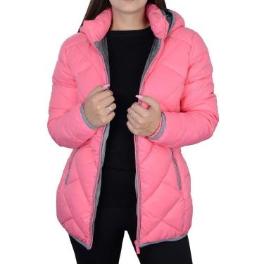 Imagem de Jaqueta Feminina Plumas Alpelo Peluciada Rosa Lemonade - 40500157-Feminino