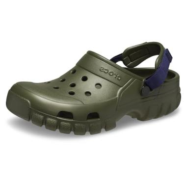 Imagem de Crocs Tamancos esportivos unissex Offroad, Verde militar, azul marinho, 42