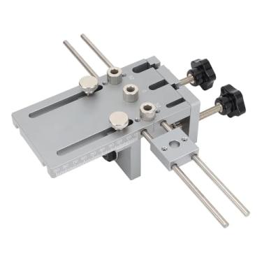 Imagem de Kit de Gabarito de Cavilha, Kit de Gabarito de Cavilha Ajustável 3 Em 1, Mangas de Broca de 5 6 8 10 Mm, Kit Localizador de Broca de Cavilha Autocentrante de Liberação Rápida