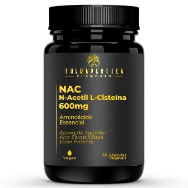 Imagem de NAC (N-Acetil L-Cisteína) 600mg Vegan 60 Cáps Therapeutica-Unissex