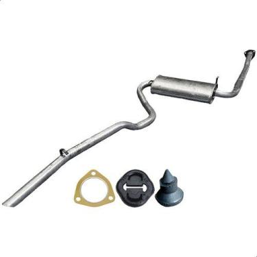 Imagem de Silencioso Intermediário C/ Tubo Traseiro Gol G1 1.0 92 A 96 - ScapJá