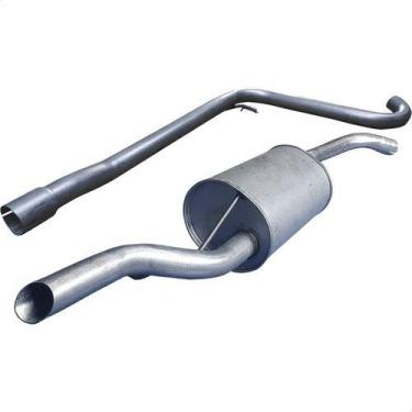 Imagem de Kit Escapamento Abafador + Traseiro Gol 1.0 G6 2014 A 2017 - ScapJá