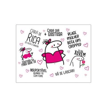 Imagem de Painel de Festa Horizontal 1,55 X 1,20 - Flork Frases Cropped Rosa 002