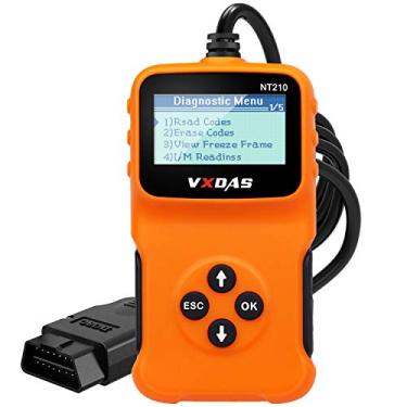 Imagem de VxDAS OBD2 Scanner de Diagnóstico de Carro Verificação de Luz do Motor Leitor de Código OBDII Universal, Verificação de fumaça de todos os carros de falha CAN após 1996