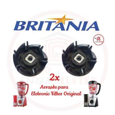Imagem de Arraste do Copo 2 Peças Liquidificador Britania Eletronic Original