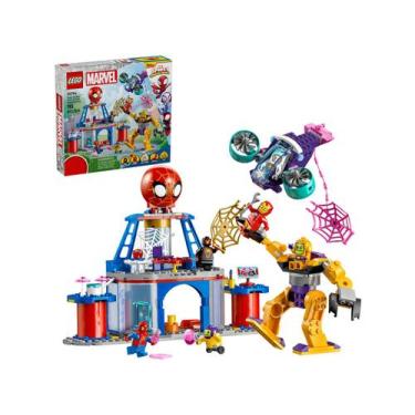 Imagem de LEGO Spidey Quartel-General dos Lançadores  - de Teias da Equipe Aranh