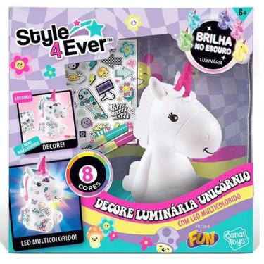 Imagem de Style 4 EVER Decore Luminaria Unicornio FUN