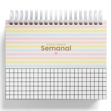 Imagem de Planner Semanal Duo Encadernado A5 - Kube, 2, 75g
