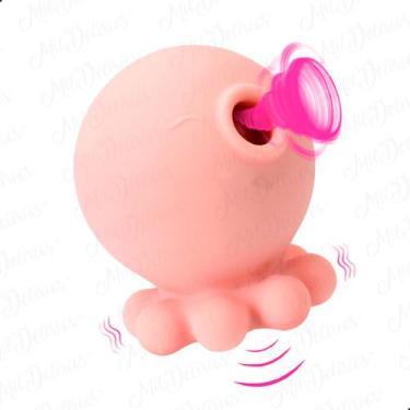 Imagem de Sugador Clitóris 9 Sucções Kiss Baby Recarregável Potente Estimulador 