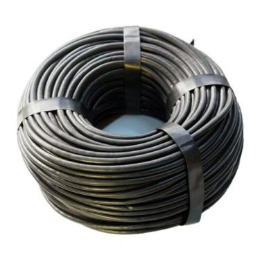 Imagem de Espaguete Tubo Isolamento Liso 6mm - 100 Metros - Pvc Preto - DSCompan