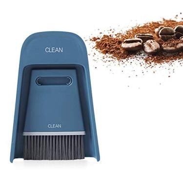 Imagem de Conjunto de Mini Vassoura e pá de Lixo, Economia de Espaço, Conjunto Portátil de Escova de Limpeza de Mesa Doméstica e pá de Lixo para Limpeza de Mesa, Teclado de Computador,