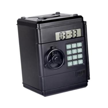 Imagem de Kokiya Cofrinho infantil, resistente, leve, com senha, banco eletrônico de dinheiro, brinquedo para crianças, meninos, meninas, crianças