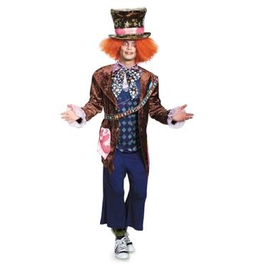 Imagem de Disguise Fantasia de Chapeleiro Maluco de Luxo Adulto Pequeno, Multicolorido