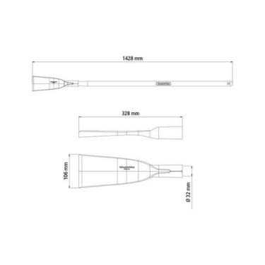 Imagem de Cavadeira goiva maior com cabo tramontina