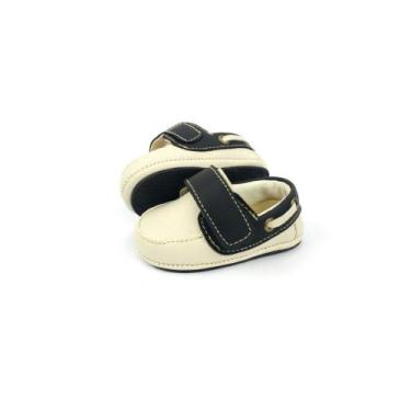 Imagem de Sapatinho Batizado Bebe Infantil Menino Mocassim 14 ao 20 - Seven Bras