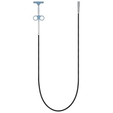 Imagem de HARFINGTON Ferramenta de coleta flexível de garra de 35 polegadas 4 garras gancho de limpeza de esgoto de aço inoxidável desentupir pia esgoto ralo de cabelo ferramenta de limpeza desentupidor de pia