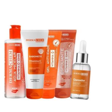 Imagem de kit anti sinais vitamina c clareador dermachem