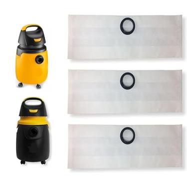 Imagem de 3 Filtros Sacos de Aspirador de Pó Gt3000 / Gt30N 45mm