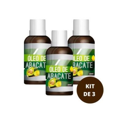 Imagem de KIT 3 Óleo de Abacate Puro e Natural 30ml - EPA
