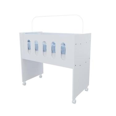 Imagem de Moises Multifuncional Kids Berço Para Quarto Do Bebê Com Rodizios Para