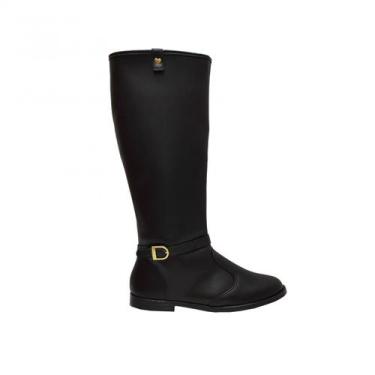 Imagem de Bota de Cano Infantil Molekinha Casual Menina 2181.104, Preto, 29