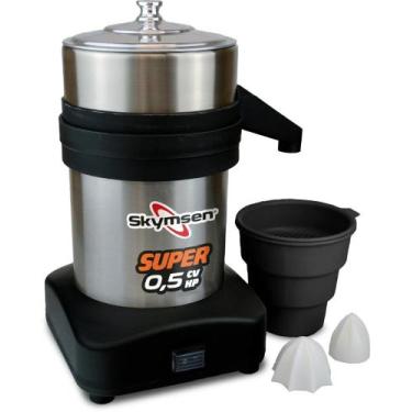 Imagem de Extrator Espremedor De Suco Inox Com Câmara Em Inox E 0,5 Cv - SKYMSEN