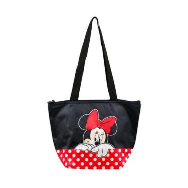 Imagem de Bolsa Térmica Lancheira Minnie 23x31x15cm Disney - Taimes