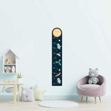 Imagem de Régua Adesiva Infantil Espacial Sol N09133 20x115CM - Adesivo BR